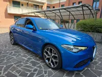 Usata Alfa Romeo Giulia Veloce 211 CV (155 kW) 2018 Blu/azzurro Berlina