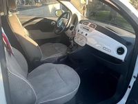 Usata Fiat 500 75 CV (55 kW) 2009 Bianco Cabrio