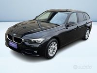 Usata BMW 318 Advantage 149 CV (109 kW) 2017 Nero Station wagon