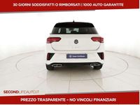 Usata VW T-Roc R-line 116 CV (85 kW) 2022 Bianco SUV