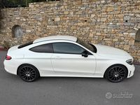 Usata Mercedes C200 Premium Plus 184 CV (135 kW) 2019 Bianco Coupé