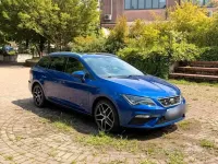Usata Seat Leon ST FR 131 CV (96 kW) 2019 Bluazzurro Station wagon