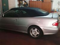 Usata Mercedes CLK200 Elegance 136 CV (100 kW) 2000 Argento Cabrio