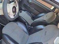 Usata Fiat 500C Pop 101 CV (74 kW) 2011 Argento Cabrio