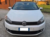 Usata VW Golf Cabriolet 105 CV (77 kW) 2012 Bianco Cabrio