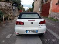 Usata VW Golf Cabriolet 140 CV (102 kW) 2013 Bianco Cabrio
