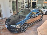 Usado Audi A3 S-Line 150 CV (110 kW) 2018 Negro Berlina