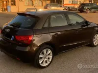 Usata Audi A1 Ambition 90 CV (66 kW) 2014 Marrone Utilitaria