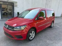 Usata VW Caddy Maxi Life 110 CV (80 kW) 2020 Rosso Monovolume