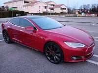 Usata Tesla Model S 514 kW (700 CV) 2015 Rosso Utilitaria