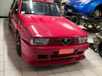 Usata Alfa Romeo 75 155 CV (114 kW) 1987 Rosso Berlina