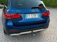 Usata Mercedes GLC200 Premium Plus 163 CV (119 kW) 2019 Blu/azzurro SUV