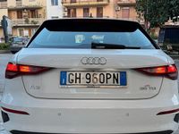 Usata Audi A3 Advanced 150 CV (110 kW) 2021 Bianco Berlina