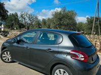 Usata Peugeot 208 68 CV (50 kW) 2015 Grigio Utilitaria