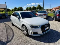 Usata Audi A3 S-Line 150 CV (110 kW) 2017 Bianco Berlina