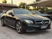 Usata Mercedes E220 194 CV (142 kW) 2019 Nero Cabrio