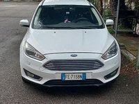 Usata Ford Focus Titanium X 120 CV (88 kW) 2016 Bianco Station wagon
