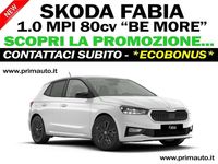 Nuova Skoda Fabia 80 CV (58 kW) 2026 Bianco luna tetto nero Berlina