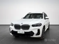 Usata BMW X3 M Sport 190 CV (139 kW) 2023 Alpinweiss iii pastello SUV