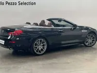 Usata BMW 640 Cabriolet Luxury Line 313 CV (230 kW) 2016 Saphir schwarzal metallizzato Cabrio