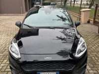 Usata Ford Fiesta ST-Line 100 CV (73 kW) 2018 Nero Berlina