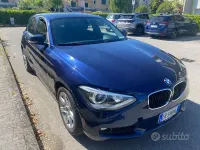 Usata BMW 116 Sport Line 116 CV (85 kW) 2013 Blu Utilitaria