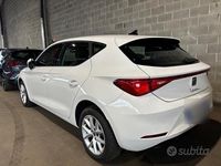 Usata Seat Leon Style 116 CV (85 kW) 2022 Bianco Berlina