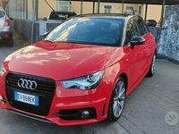 Usata Audi A1 S-Line 90 CV (66 kW) 2014 Rosso Utilitaria