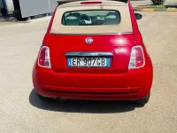 Usata Fiat 500 69 CV (50 kW) 2013 Rosso Cabrio