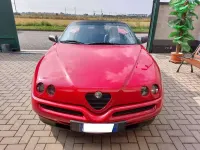 Usata Alfa Romeo Spider Lusso 192 CV (141 kW) 1996 Rosso Cabrio