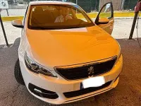 Usata Peugeot 308 131 CV (96 kW) 2021 Bianco Berlina