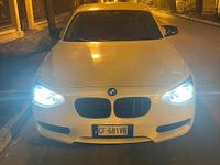 Usata BMW 114 M Sport 95 CV (69 kW) 2014 Bianco Utilitaria