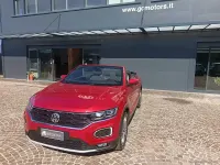 Usata VW T-Roc Cabriolet Style 150 CV (110 kW) 2020 Rosso Cabrio