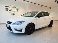 Usata Seat Leon FR 150 CV (110 kW) 2017 Bianco Berlina