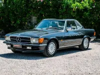 Usata Mercedes SL420 218 CV (160 kW) 1988 Smoke silver Cabrio
