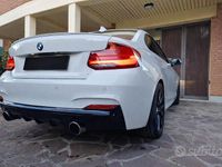 Usata BMW 218 M Sport 150 CV (110 kW) 2016 Bianco Coupé
