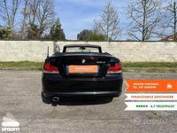 Usata BMW 120 Cabriolet Efficient Dynamics 177 CV (130 kW) 2009 Nero Cabrio