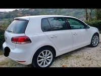 Usata VW Golf VI 105 CV (77 kW) 2011 Bianco Utilitaria