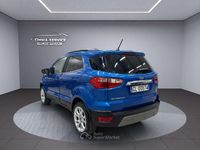 Usata Ford Ecosport Titanium S 125 CV (91 kW) 2022 Blu/azzurro SUV