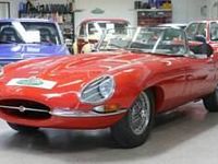 Usata Jaguar E-Type 269 CV (197 kW) 1963 Rosso Cabrio