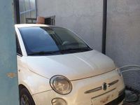 Usata Fiat 500 Sport 101 CV (74 kW) 2009 Bianco Cabrio