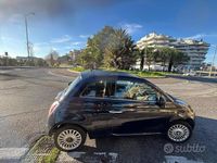 Usata Fiat 500 Lounge 100 CV (73 kW) 2010 Blu Berlina
