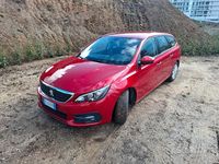 Usata Peugeot 308 GT-line 130 CV (95 kW) 2020 Rosso Station wagon