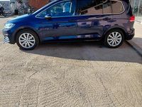 Usata VW Touran Executive 190 CV (139 kW) 2016 Blu Monovolume