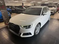 Usata Audi A3 S-Line 150 CV (110 kW) 2019 Bianco Berlina