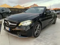 Usata Mercedes C220 Premium Plus 194 CV (142 kW) 2021 Nero Cabrio