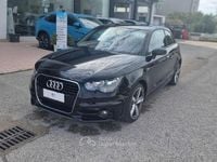 Usata Audi A1 S-Line 86 CV (63 kW) 2011 Nero Utilitaria