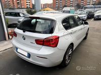 Usata BMW 116 Efficient Dynamics 116 CV (85 kW) 2017 Bianco Utilitaria