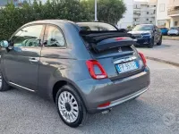 Usata Fiat 500C Lounge 69 CV (50 kW) 2018 Grigio Cabrio