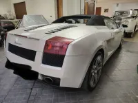 Usata Lamborghini Gallardo 519 CV (381 kW) 2006 Bianco Cabrio